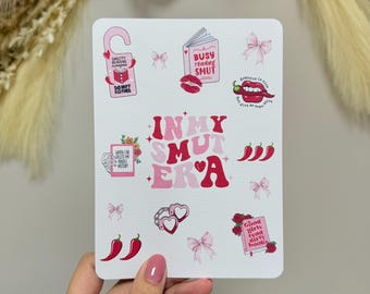 Smut Era Kindle Insert: Tarot Card Linen Effect Print