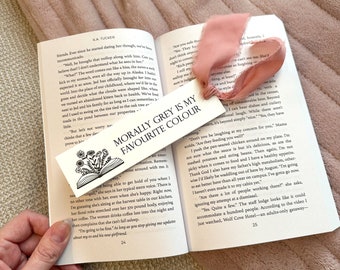 Morally Grey Bookmark, booktok, Bookmark, Reading Gift