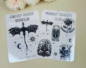 Fantasy Reader Kindle Insert: Holographic Book Club Accessory