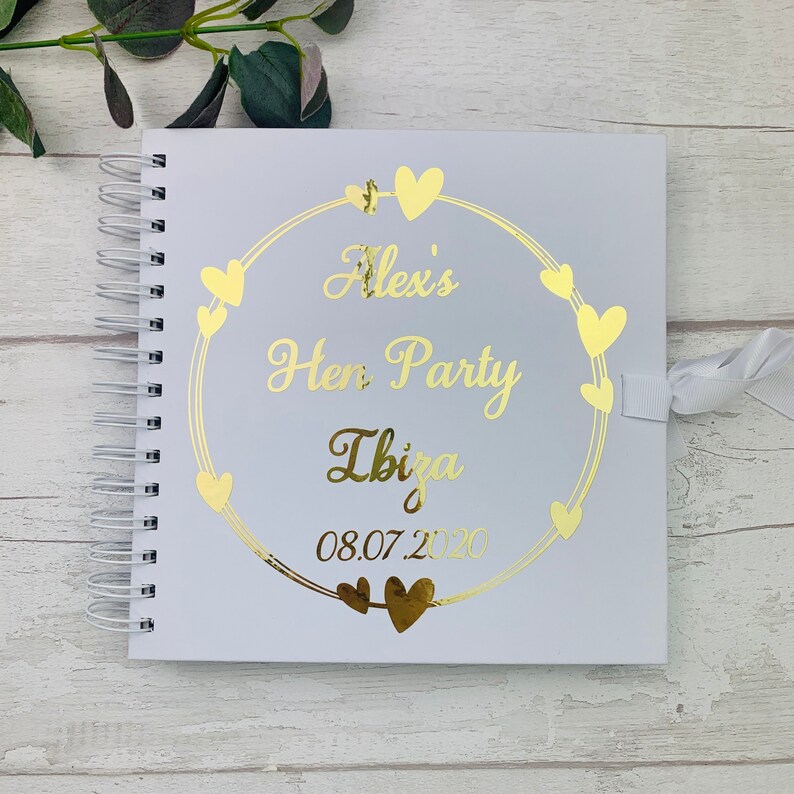 Hen Party Hen Party Scrapbook Hen Do Memory Book Wedding Etsy