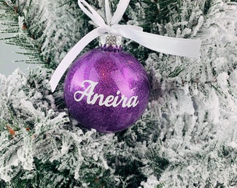 Personalised Christmas Bauble, Christmas Ornament, Personalised Bauble, Bauble, Personalised Name Bauble
