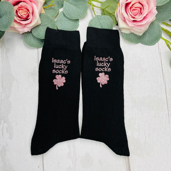 Good Luck Socks, Personalised Socks, Womans good luck gift, IVF, Exams, Good Luck,