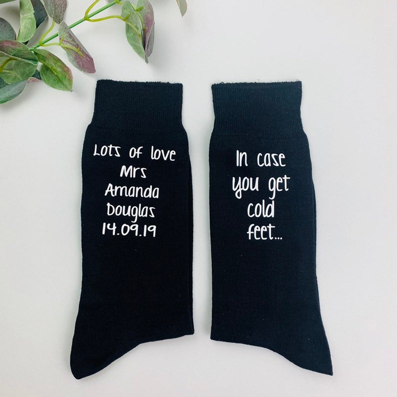 Wedding Socks Groom Gift Wedding Socks Wedding Etsy UK