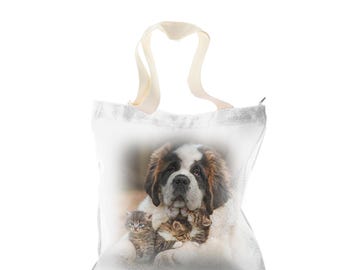 Personalised Image Tote bag Customised with Picture or Text, ideal shopping, college or gift bag