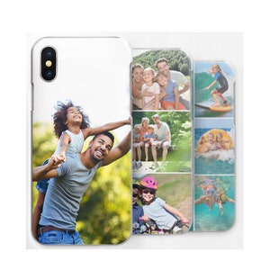 Personalised photo phone case made with hard plastic for Samsung Galaxy models with customized photo