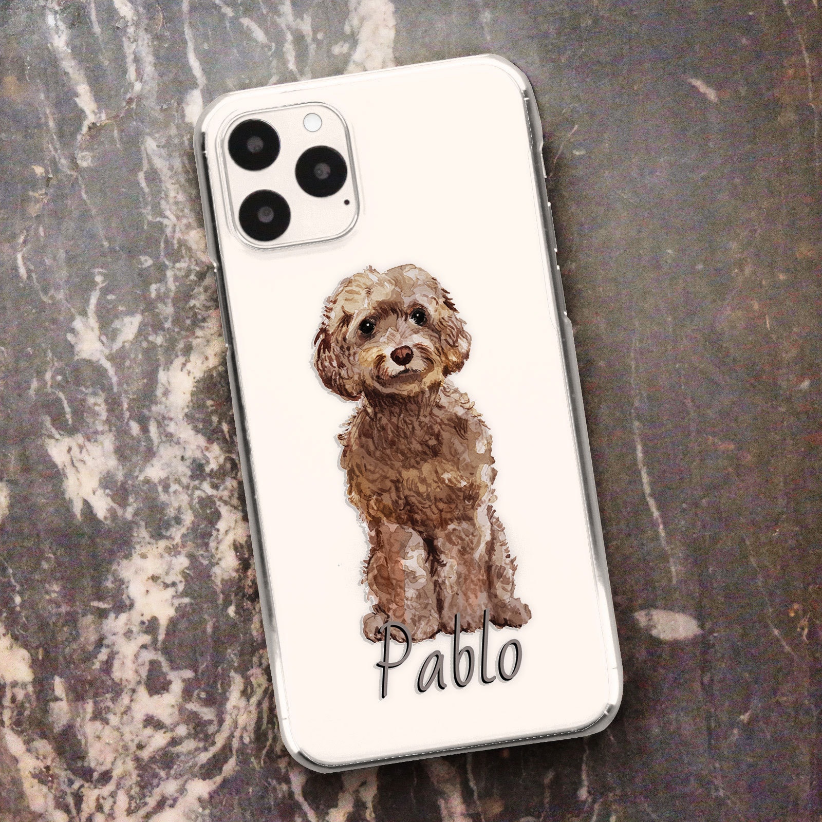 Cockapoo Peeking Dog Breed ClipArt SVG - ClipArt SVG