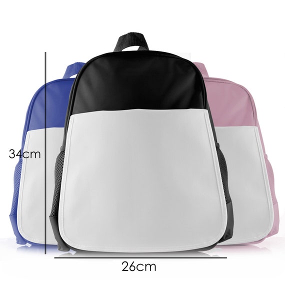Kinderrucksack Weiß Mit Marmor-Muster | Für Kindergarten & Vorschule | Leicht & Gepolstert