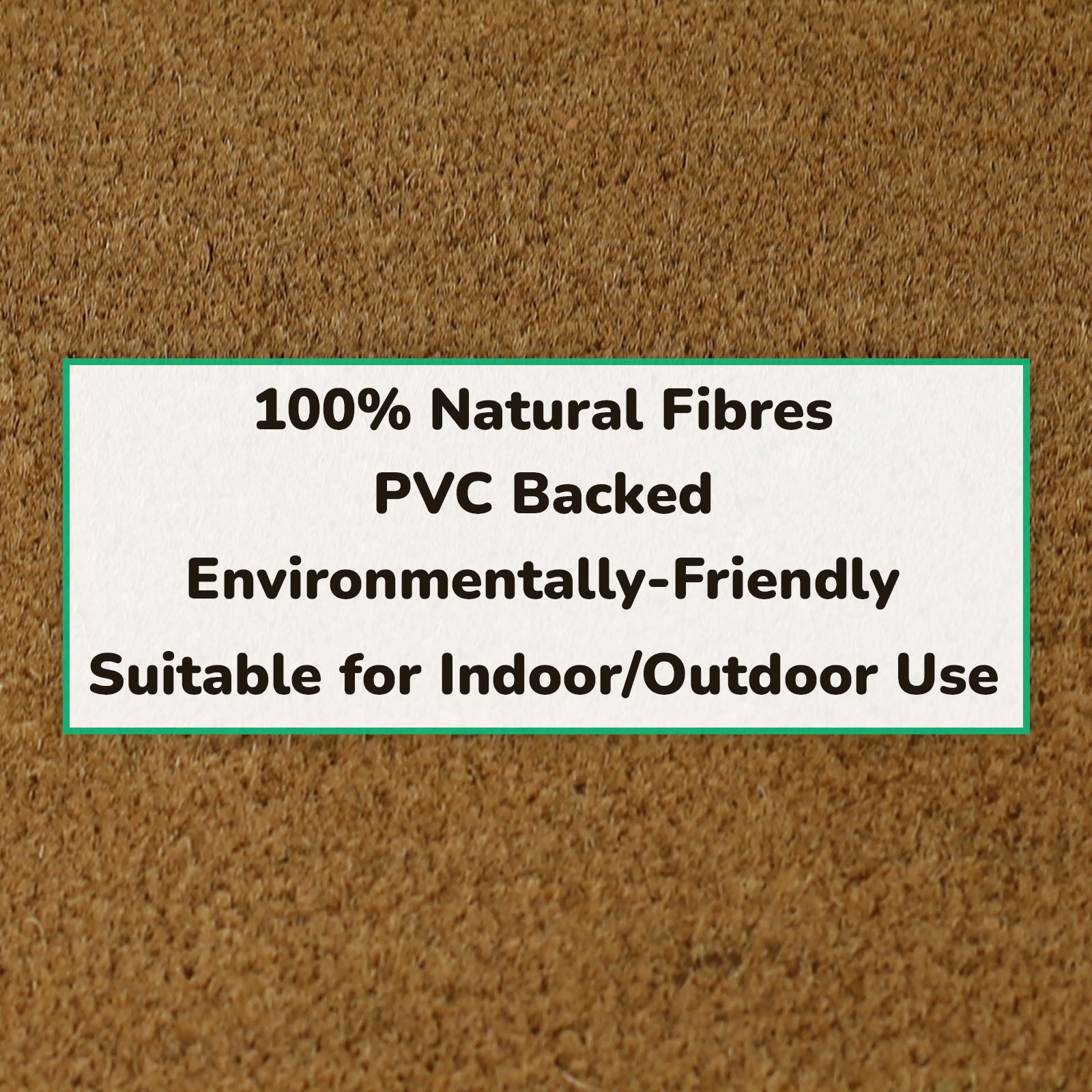 Custom Doormat with Welcome and name | Coir Door mat | Personalised Welcome Rug | Front door Mat
