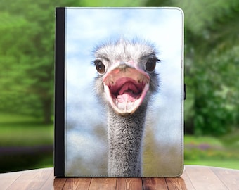 Leather horse ipad case, custom 360 Swivel wallet Cover with Card Slots for apple air, mini pro 4,5,6, Elephants, Tiger, horse or flamingo