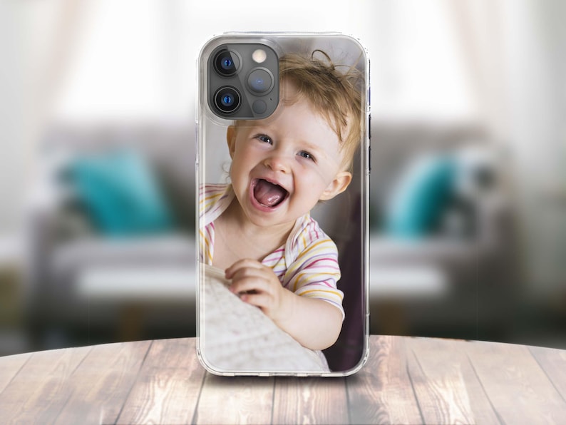 Gel Phone case | MagSafe Compatible | For Samsung and iPhones 16, 17, Air | Personalised Photo case image 1