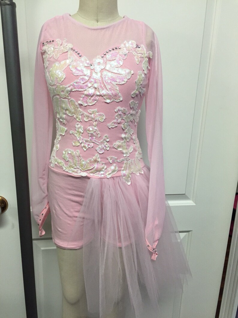 Pink dance costume Etsy