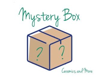 Ceramic Mystery Box of Seconds Discount Sale Small Batch Pots Surprise Craft Bag Random Handmade Planter & Cup Ready to Ship Gift for Anyone