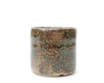 2.75" Small Ceramic Succulent Planter: Speckled Stoneware Pottery Pot