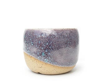 3.25" Miniature Lilac Planter | Ceramic Handmade Succulent Plant Pot