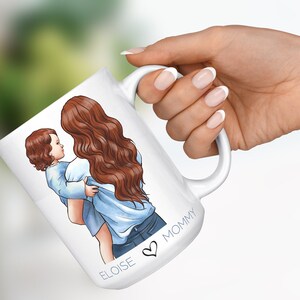 Personalized Mothers Day Gift, Girl Mama Gift, Mom of Daughter, Toddler Mom, Gift for Mom of Girl, 1 Girl, Custom Mama,Personalized Mom Mug