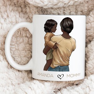 Personalized Mothers Day Gift, Girl Mama Gift, Mom of Daughter, Toddler Mom, Gift for Mom of Girl, 1 Daughter, Custom Mama,Personalized Mug