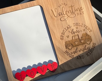 Valentine's Day Picture Frame, Valentine's Day Photo Frame for Couples, Valentine's Day Gift for Girlfriend, Valentine's Day Gift for Wife