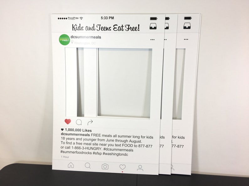 Instagram Frame Baby Shower Photo Booth Frame Hot Air Balloon Girl Gender Reveal Decoration Baby Shower Decorations Girl