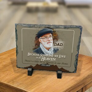 Sympathy Gift, Bereavement Gift, Slate, Memorial Slate, Loss Gift, In loving Memory, Mourning Gift, In Memory of, Sympathy Gift