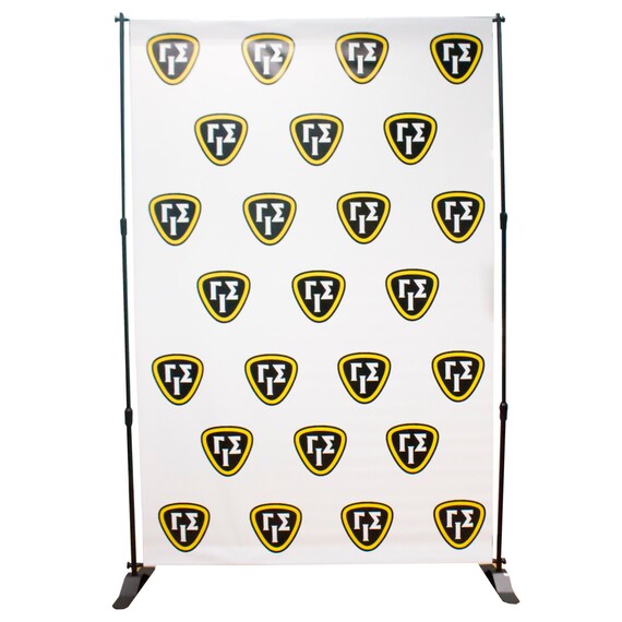 Custom Step And Repeat Backdrop Banner 5x8 With Hardware Photo