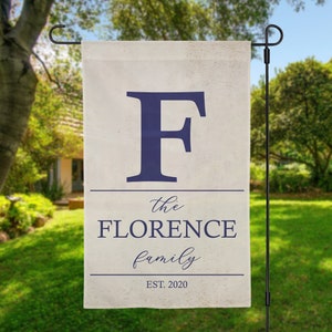 Personalisierte Gartenfahne Außendekoration- Personalisierte Adresse Gartenfahne Hausbeschwung Geschenk Veranda Deko- Willkommen Haus Flagge Meter Dekor-Custom