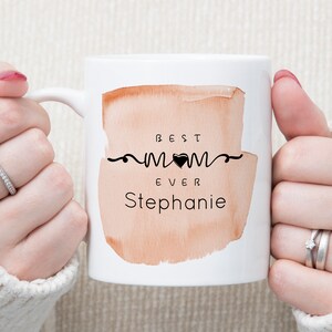 New Mom Gift Personalized Gifts for Mom Coffee Mug, Cute Mom Mug Mom Gift, Mom Life Custom Mug, Established Date Gift for Mom Christmas Gift