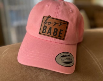 Boss Babe Hat Boss Babe Snap Back Trucker Hat Boss Babe Dad Hat Entrepreneur Gift Girl Boss Hat