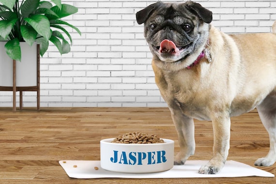 Personalized Small Dog Food Bowls - Dog Breeds