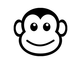 Free Free 112 Silhouette Baby Monkey Svg SVG PNG EPS DXF File