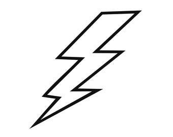 Download Lightning bolt svg | Etsy