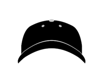 Baseball cap Svg Hat Svg Cap Svg Clipart silhouette decal | Etsy