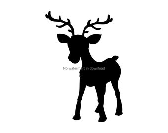 Download Baby Deer Cut File Etsy