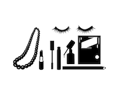 Makeup Svg Clipart, Beauty Clipart, Fashion Clipart, Cosmetics Clipart, Lipstick Clipart, Makeup Clip Art, Fashion Svg, Nail Polish Clipart