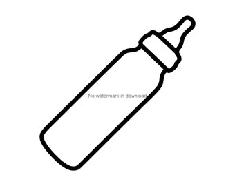 Download Baby Bottle Svg Etsy