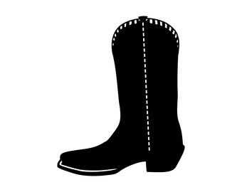 cowboy boots svg etsy