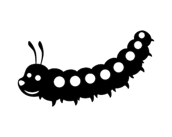 Caterpillar svg | Etsy
