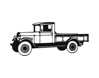Free Free 125 Back Of Old Truck Svg SVG PNG EPS DXF File