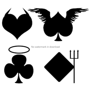 Poker Svg File, Casino Svg, Poker Printable Clipart, Poker Svg Dxf Png, Poker Image File, Poker Clip Art Svg, Poker Svg Cutting Image