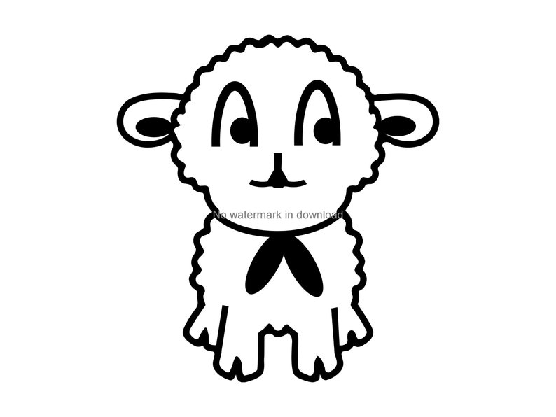Download Baby Lamb Cricut Cut File Baby Lamb Png Baby Lamb Svg Cut Files Baby Lamb Eps File Baby Lamb Clipart Image Baby Lamb Dxf File Clip Art Art Collectibles