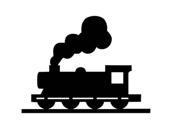 Download Train Svg Train Clipart Svg File Silhouette Files For Cutting Etsy