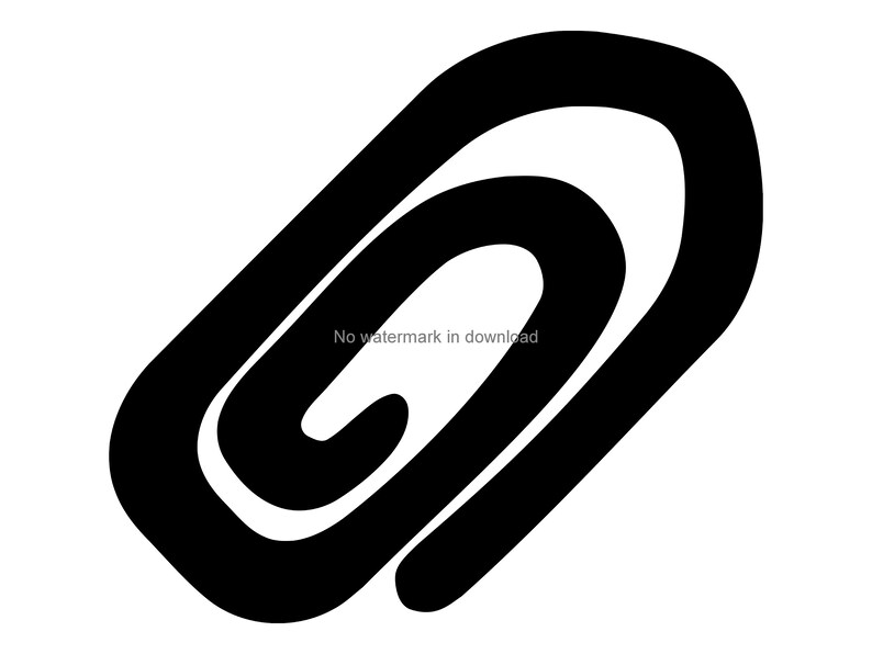 Download Paperclip Instant Download Paperclip Svg Clipart Paperclip Cut File Paperclip Dxf Paperclip Svg Clipart Image Paperclip Vinyl Cut File Clip Art Art Collectibles