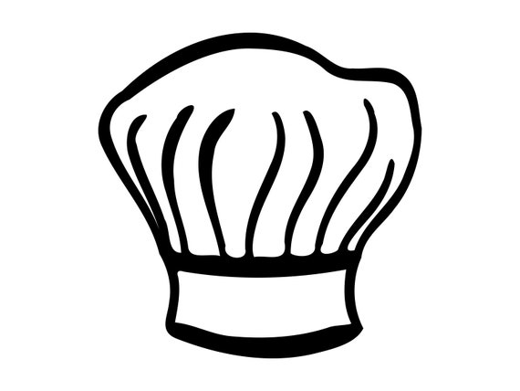 Chefs Hat Svg Cooks Hat Svg Cook Cutting File Kitchen Clipart Etsy