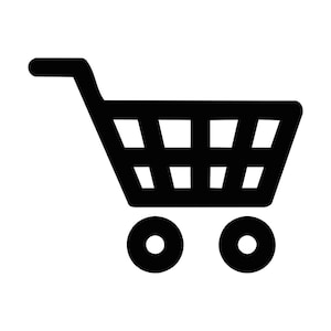 ショッピング カート SVG ショッピング カート DXF ファイル (レーザー用) ショッピング カート PNG ショッピング SVG カート SVG ショッピング カット ファイル ショッピング シルエット カメオ