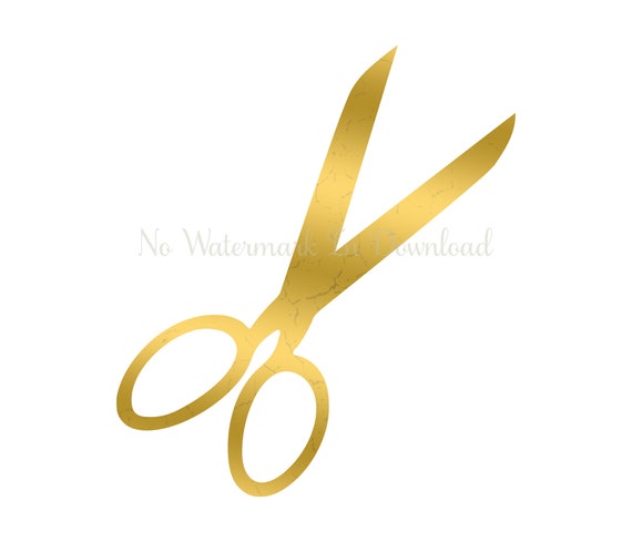 Scissors Gold Textured, Scissors Gold Notebook Art, Scissors Gold Foil Png,  Scissors Label Clipart 