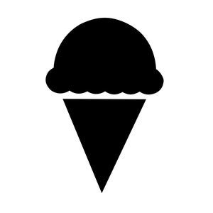 Ice Cream Cone SVG: Summer Clipart, Party Cut File (Digital Download)