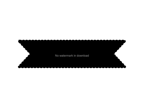 Ribbon Banner Clip Art Svg Ribbon Banner Silhouette Cut File Etsy