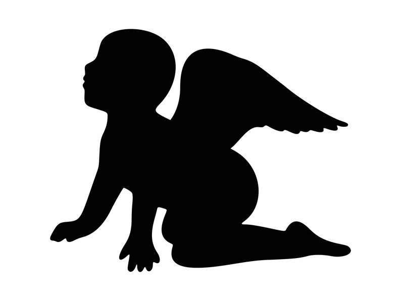 Download Clip Art Angel Svg Angel Clipart Christmas Holiday Kids Art Vector Angel Baby Svg Art Collectibles