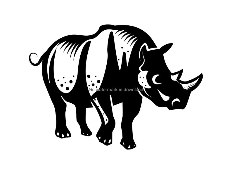 Download Rhinoceros Silhouette Clipart Rhino Clip Art Svg Cut File Rhinoceros Vector Image Rhino Svg Rhinoceros Cutting File Scrapbooking Svg Dxf Png Clip Art Art Collectibles