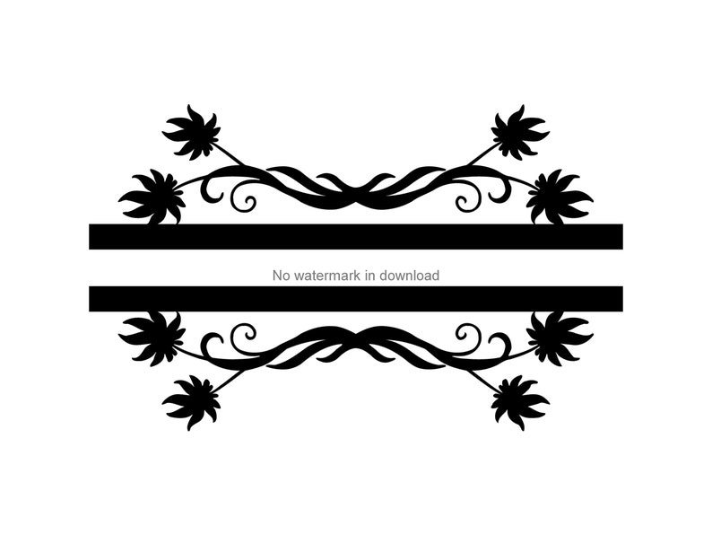Download Border Cut Files For Cricut Monogram Frame Png Split Frame Digital Cut File Name Border Svg Files Name Border Svg Split Frame Svg Clip Art Art Collectibles