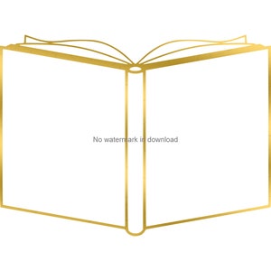 Open Boek Gouden Sticker Png, Open Boek Goud Jpg, Open Boek Kaart Clipart, Open Boek Folie Jpg
